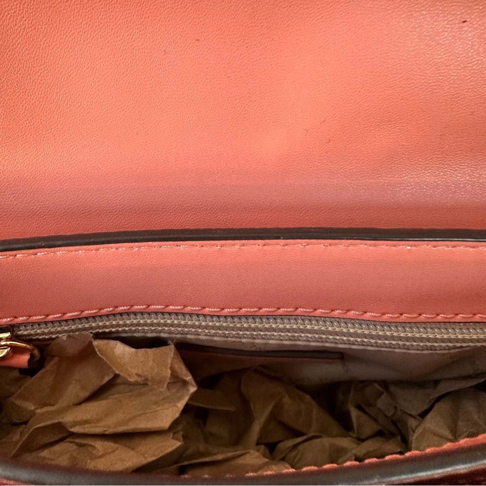 Michael Kors Turnlock Small Snake Python Embossed… - image 6